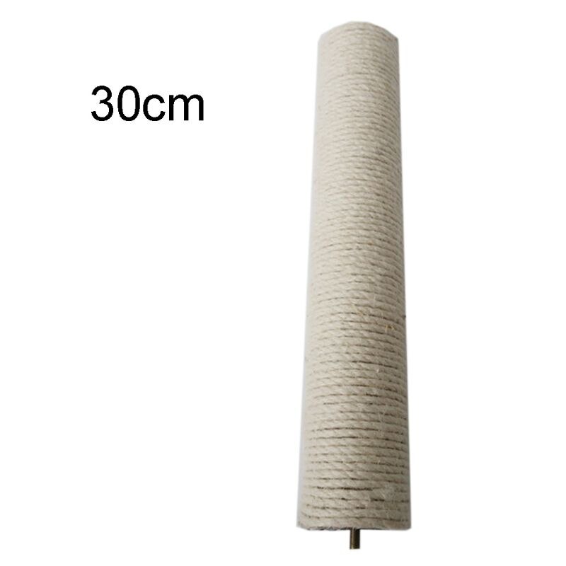 Cuerda de Sisal para reparar, pilar de rascar para gato, almohadilla de rayas de repuesto, Alfombra de juguete, 95AA: 30cm