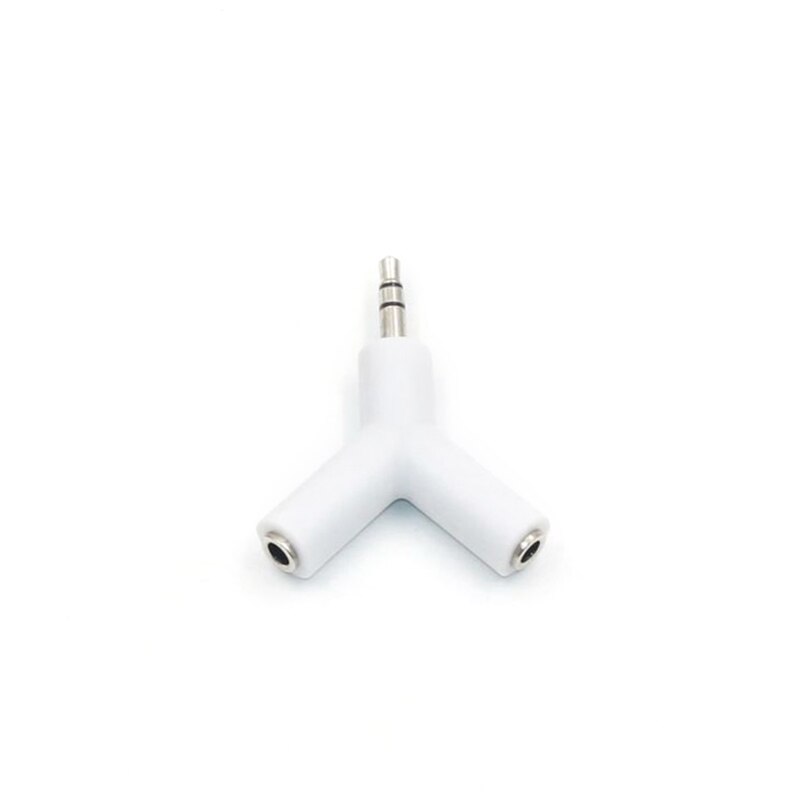 3.5Mm Een Minuut Twee Hoofdtelefoon Y-Type Audio Adapter Converter Splitter Telefoon Accessoires Voor Iphone 6S Voor huawei Audio Conver