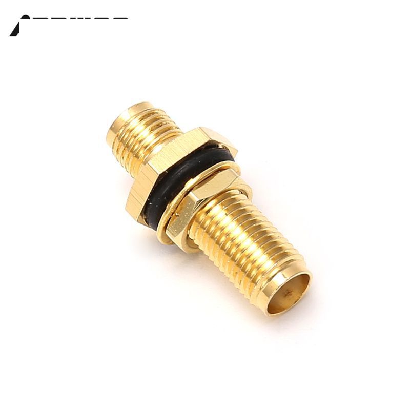 SMA Female Jack RF Connector Straight Coaxial Converter Adapter Panel Mount O-Ring Connectors