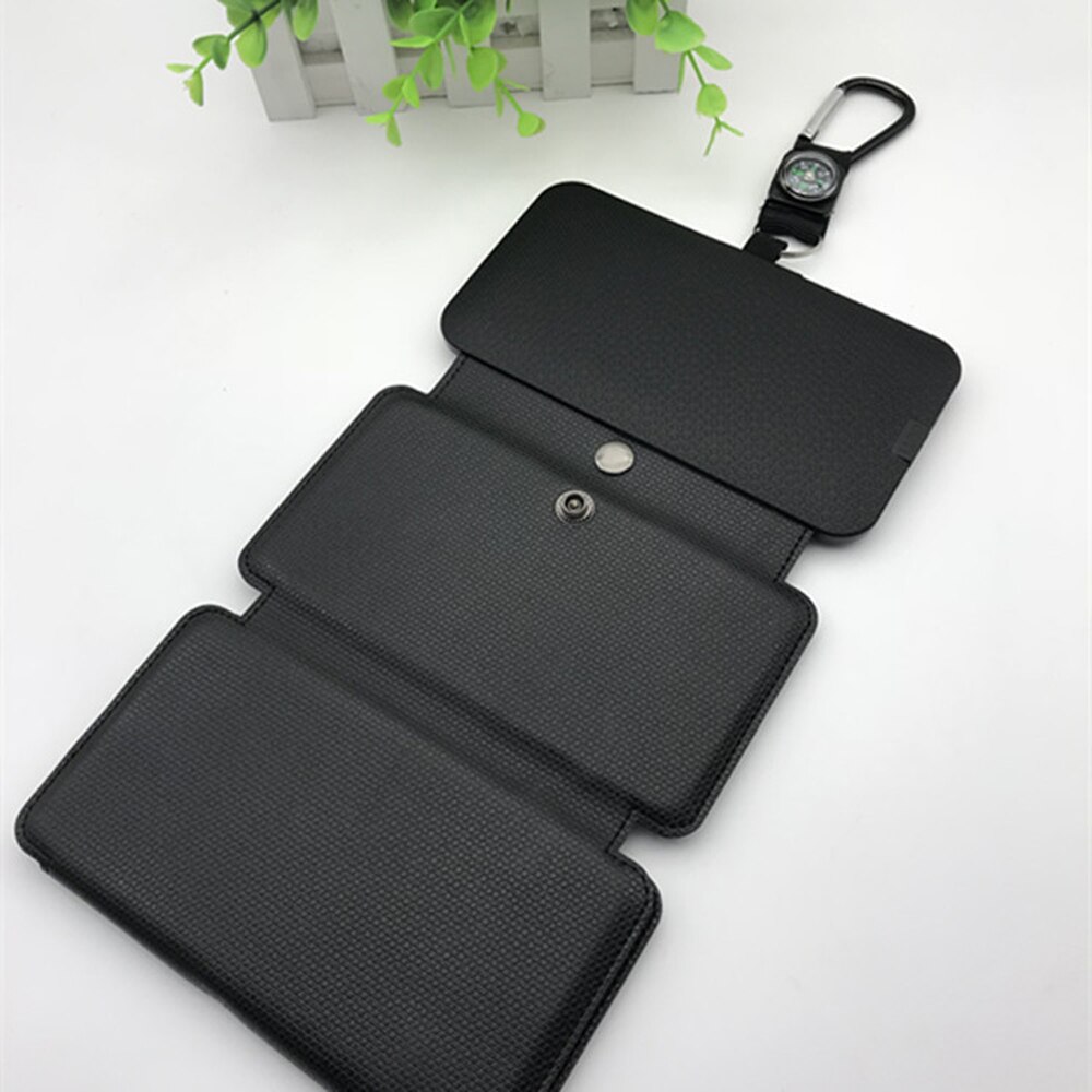 Outdoor Solar Panel Bag Portable Solar Power Recharge Mobile Phone Charging Folding Removable Solar Panels