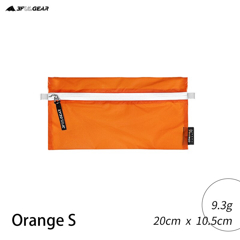 3F UL GEAR Volador 2 Multipurpose Sundries Bag Storage Bag A Toiletries Bag Wear-resistant Finishing Bag: Orange S