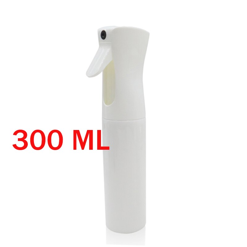300ML /150ML Hairdressing Spray Bottle Empty Bottle Refillable Mist Bottle Salon Barber Hair Tools Water Sprayer Care Tools: 300 ML White