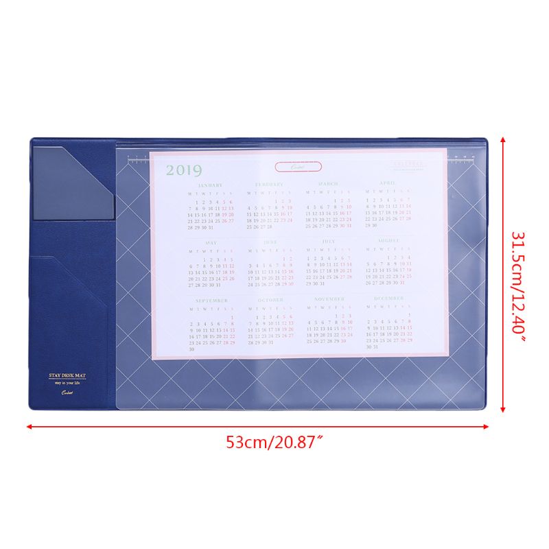 Multifunction Mouse Desk Pad Mat Office Waterproof Non Slip Computer Accessories
