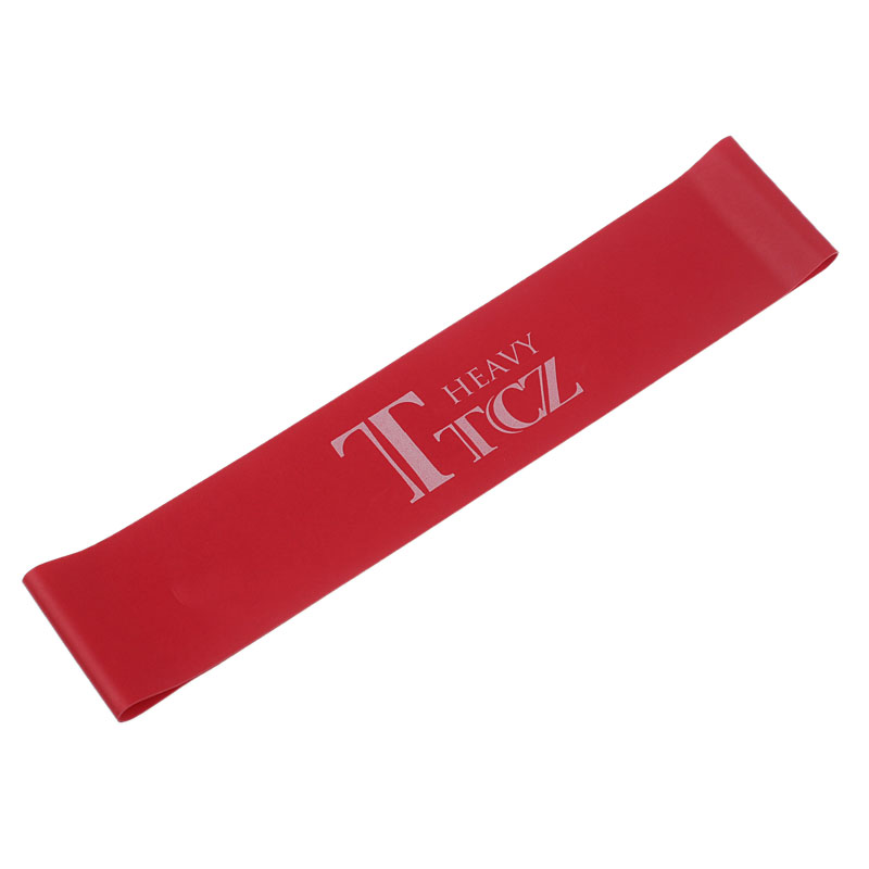 Elastic Bands for fitness Workout Rubber Loop Latex Yoga Gym Strength Training Resistance Bands Athletic Fitness Equipment Band4: Red