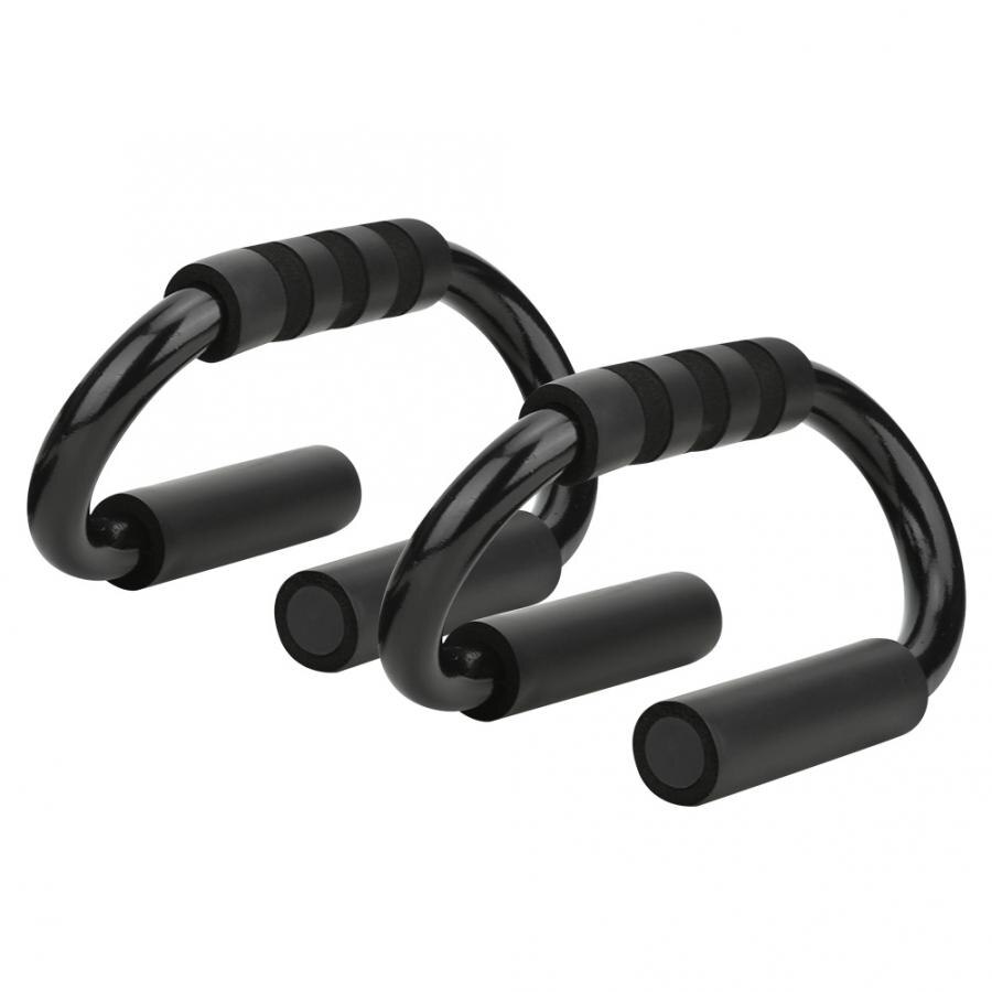 Abs Muscle Rack 2Pcs S-Shape Push-up Stand Bar Rack Arm Belly Abdo... – Grandado