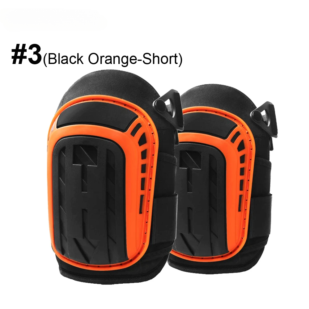 Gelkniebeschermers voor werk en tuinieren – Heavy Duty professionele kniebeschermer met EVA-schuim en GEL-kussen voor de bouw, beton: Fuchsia