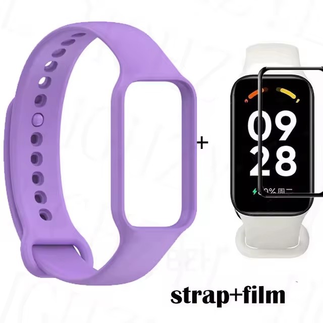 Offizielles Armbinde für Amazfit Band 7, Sport-Handgelenk-Ersatzarmband, weich, für Amazfit Band 7, Sport-Armbinde-Zubehör: Grün Blau