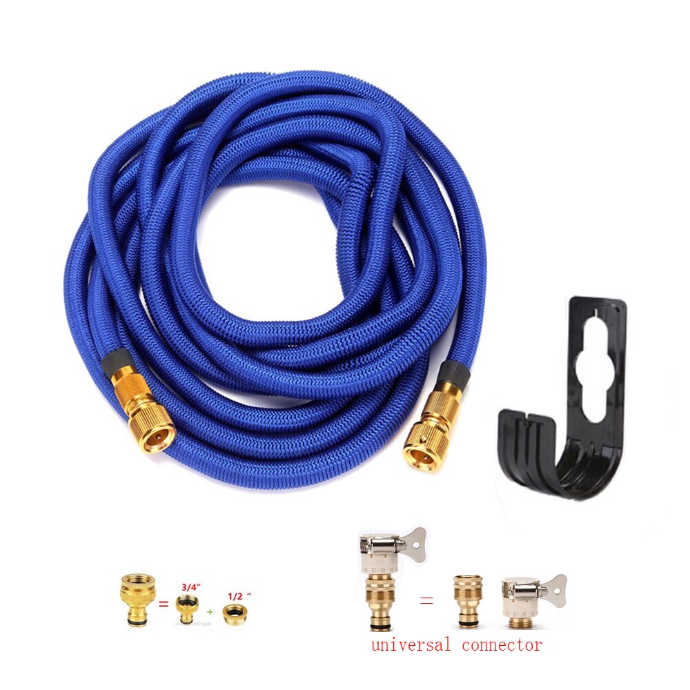 Optifit Garden Hose for Watering and Car Washing with 15m Expandable Design and 8 Spray Modes