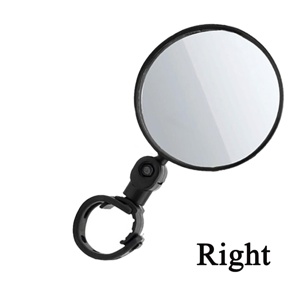 Sykkel speil sykkel bakstyre speil sykling bakfra mtb sykkel silikon håndtak bak justerbar venstre høyre speil: A -1