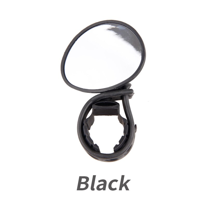 Cykel blindspegel spegel glas cykel styr backspegel universell mtb vägcykel justerbar cykelspegel: 1pc svarta