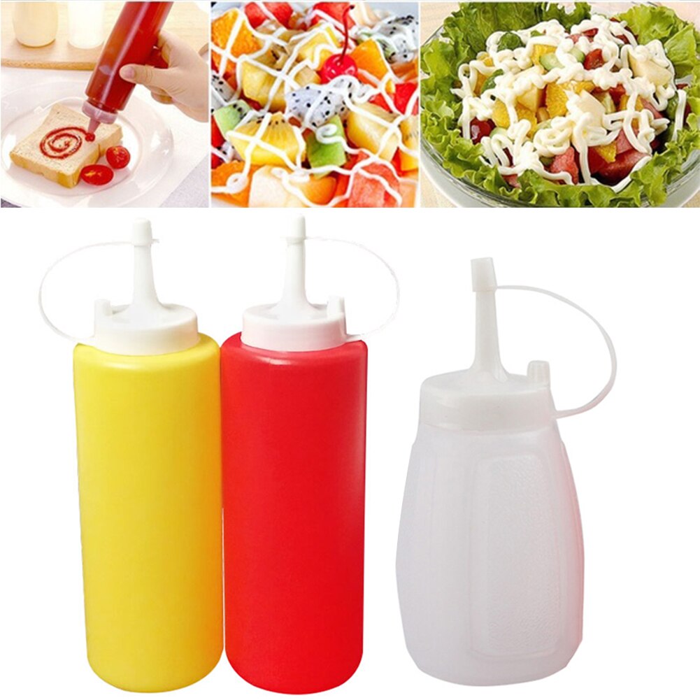 2 Stuks Fles Plastic Restaurant Cruet Keuken Benodigdheden Pompoen Bakken