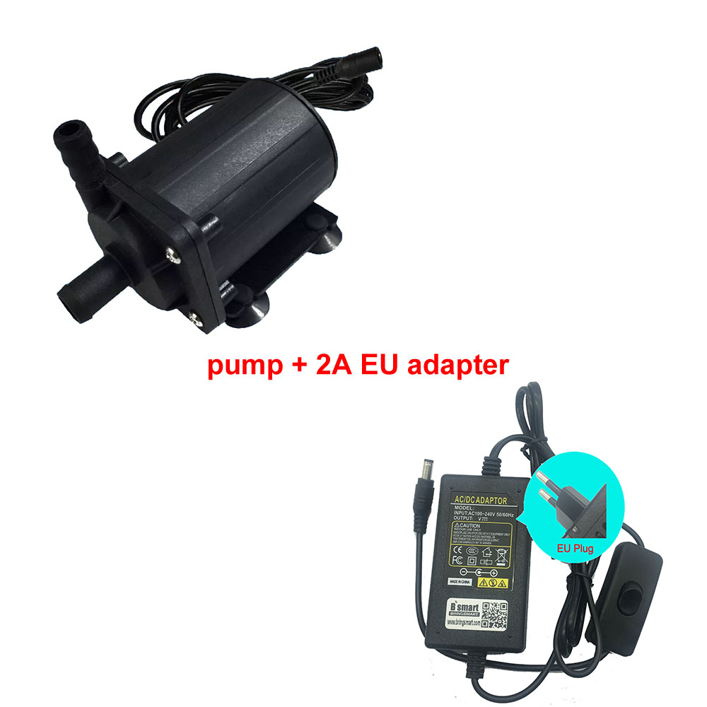 Pomp Mini 300-650L/H 4.2-9M 12V DC Mini Booster Pomp Borstel... – Grandado
