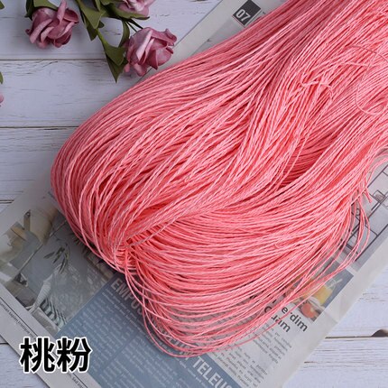 500G Raffia Stro Garen Hand Haken Garen Voor Diy Hoeden Handtassen Kussens Verpakking Wikkelen Materiaal Gehaakte Stro Hoed Lijn tas: 13
