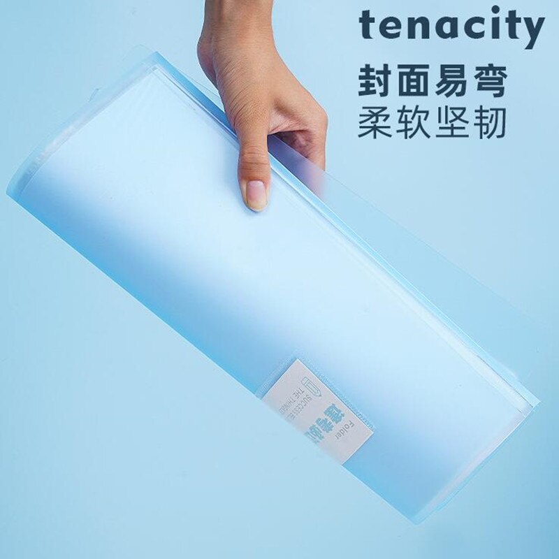 1PC A3 Display Book 20/30/40 Pages Transparent Insert Folder Document Storage Bag for Bank Campus File Office Workplace Student