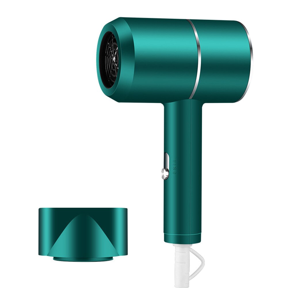 Mute Hair Care Quick Dry Hair Dryer Negative Ion Strong Wind Hair Dryer Hammer Electric Hair Blower & Cold Wind Dryer M: Green