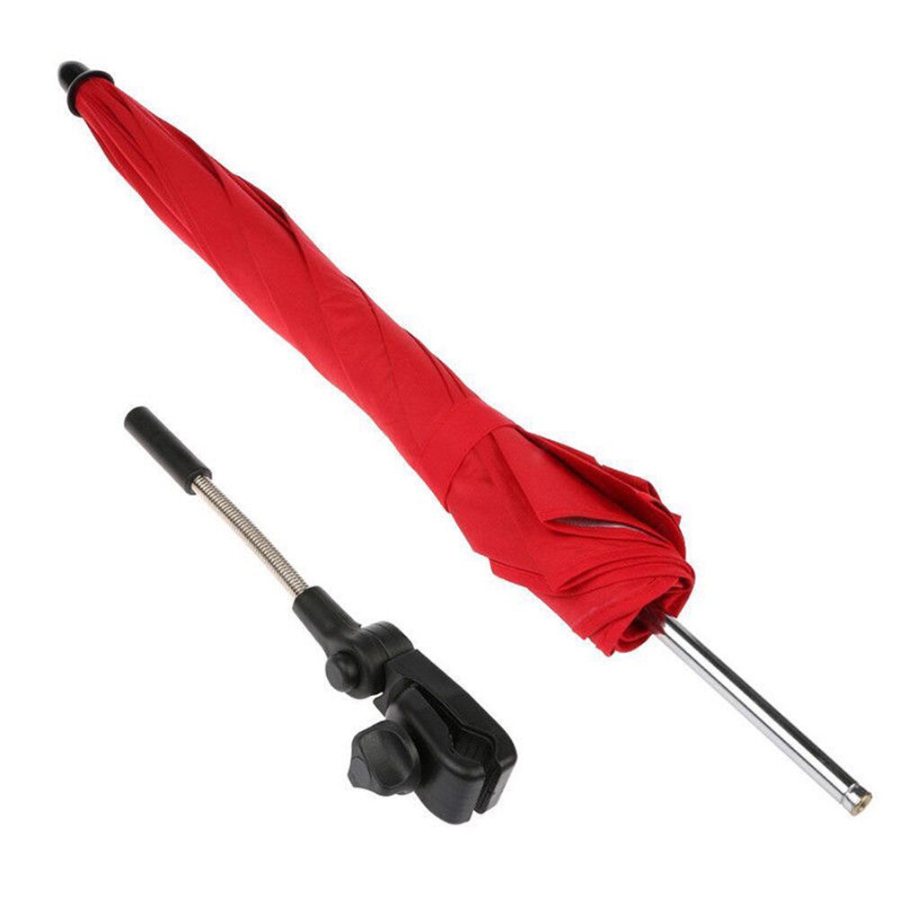 Infant Baby Stroller Umbrella Adjustable Baby Pushchair Umbrella Sun Shade Pram Canopy Cover Umbrella Baby Stroller Accessories