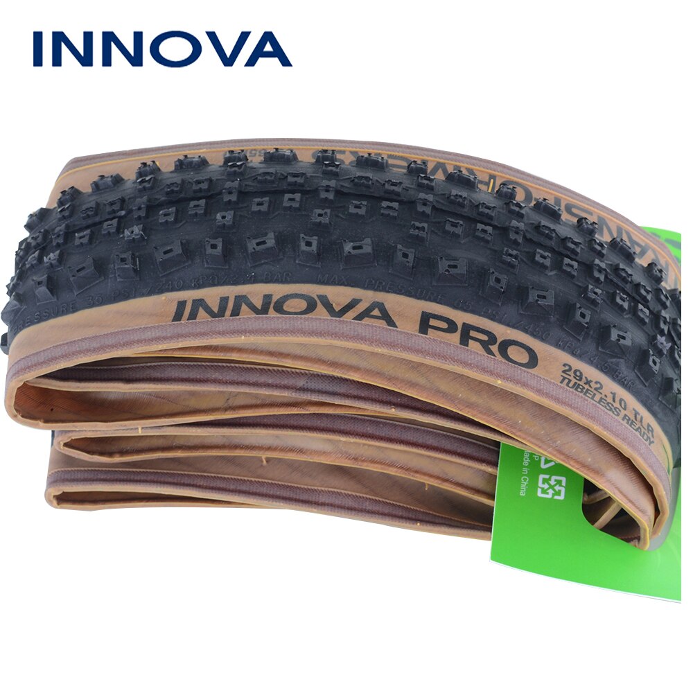 INNOVA-PRO 29 MTB 29x2.1 TLR Tubeless Bicycle Tire Ultralight 600g 60TPI Tubeless Ready Mountain Bike Folding Tires 27.5/26inch