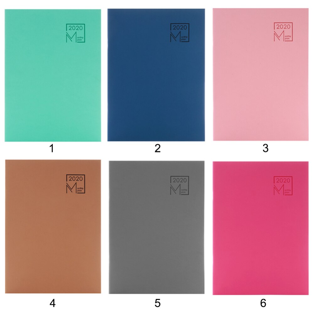 2pc Lovely Notebook Student Stationery Diary Journal Planner Notepad calendar To Do List School Office Supply for 48 Sheets