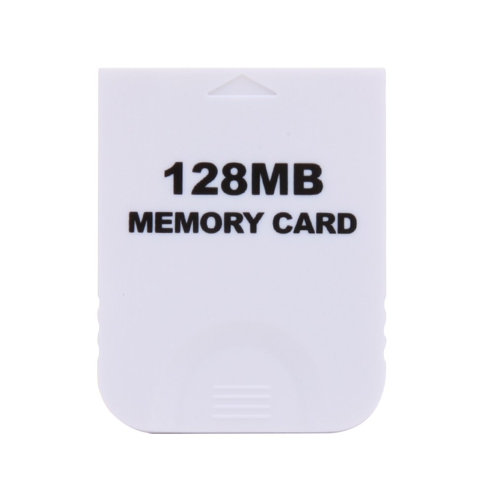 Cartão de memória para nintendo wii gamecube ghz nghz, branca, para jogos: 128MB