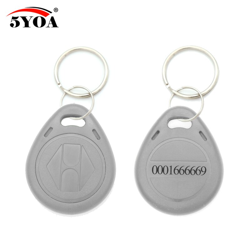 10 pezzi di garanzia della qualità em ID carta Sola lettura 4100 4102 carta d'identità di reazione 125KHZ RFID carta adatta per il controllo degli accessi presenza di tempo: grigio