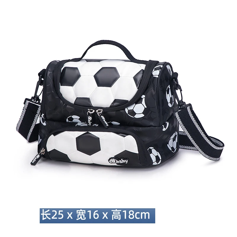 Neue 3D Nette Orthopädische Schule Tasche Für Jungen Cartoon Fußball Rucksack Kinder Kinder Hohe Kapazität Wasserdichte 1-3 grade Schul: Himmel Blau