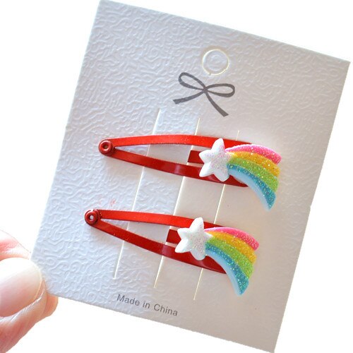 2 Stuks Leuke Cartoon Kat Olifant Meisjes Haar Accessoires Bb Clips Haarspelden Kinderen Hoofddeksels Baby Haar Clips Hoofdtooi: 13
