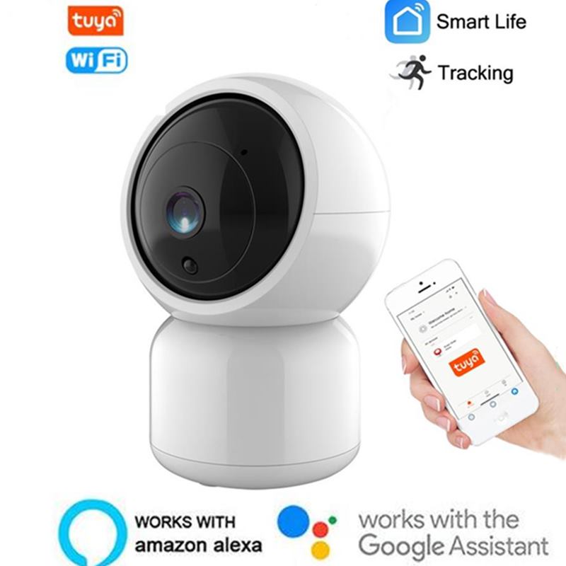 1080P Tuya WiFi IP Smart Camera Alexa Google Camera For Phone Indoor Home Security Motion Detect Auto Tracking Baby Care Monitor