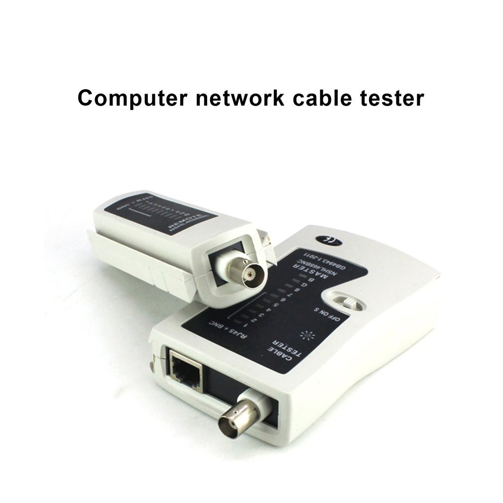 NST-YG468B Diagnostic Tool Portable LAN Network Cable Wire RJ45 BNC Network Cable Tester Detector Networking Remote Test