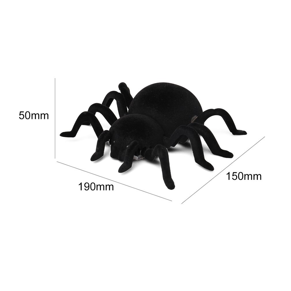 Juguetes de Control remoto de araña para escalar en la pared infrarrojo RC Tarantula chico Animal juguete de simulación peludo electrónico araña chico s chicos