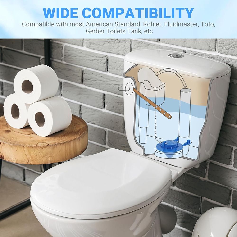 Toiletten Tank Waterbesparende Toilet Flapper Rubberen Plug Rubberen Stopper Spoelklep Flapper Universele Toilet Tank Spoelklep
