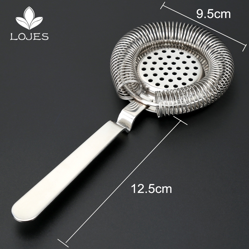 Stainless Steel Cocktail Strainer Bar Strainer Hawthorne Strainer Bar Stainless Steel Deluxe Strainer Bar Tool Batender