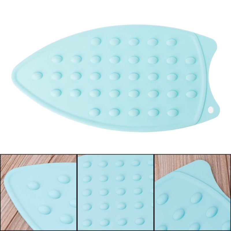Silicone Iron Rest Pad For Ironing Board Heat Resistant Mat Dotted Bubbled L4MB