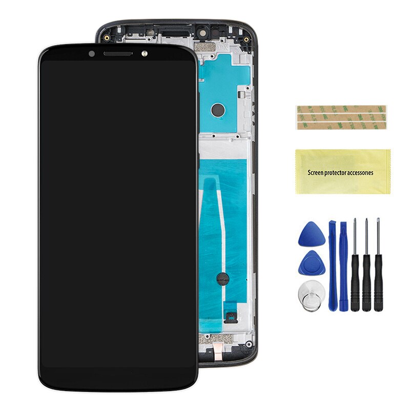 6.0 ''Originele Voor Motorola Moto E5 Plus XT1924 Lcd Touch Screen Digitizer Met Frame Pantalla Voor Moto E5 plus Display