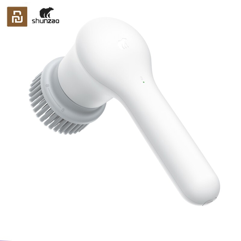 Xiaomi Shunzao Wireless Handheld Cleaner Scrubber Electric Dish Washers Ipx7 Cleaning Brush Rechargeable Car Kicthen Washer
