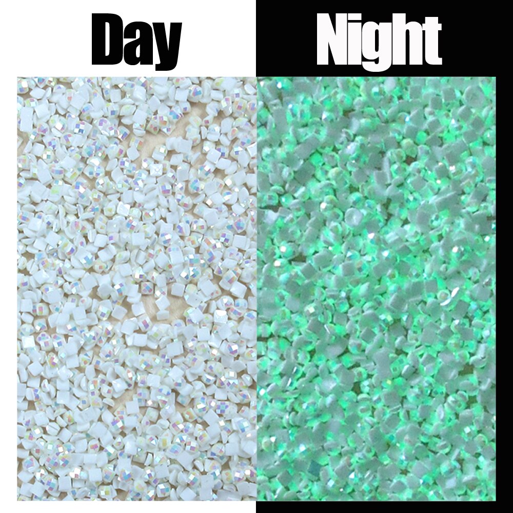 Ascher Steen Glow In Donker Ab Vierkante Dmc 5200 Ronde Voor Diy Diamant Schilderen Kruissteek Borduurwerk Strass Mozaïek Home decor