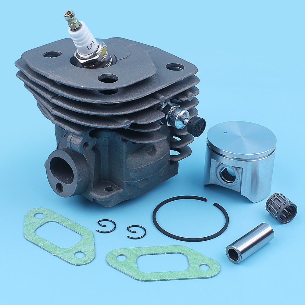 47mm cylindret stempelsæt til husqvarna 359 357xp 357 xp epa motorsav nikasil overtrukket reservedel til dekompression port