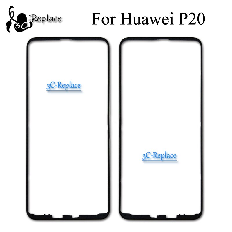 For Huawei P20 EML-L09 EML-AL00 EML-L29 EML-TL00 EML-L22 Front Housing Chassis Plate LCD Display Bezel Faceplate Frame (No LCD)