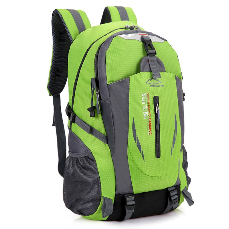 40LBackpack Outdoor Sport Backpack Mountaineering Backpack Men and Women Backpack Leisure Travel Backpack 40L for Mountain Bike: GREEN