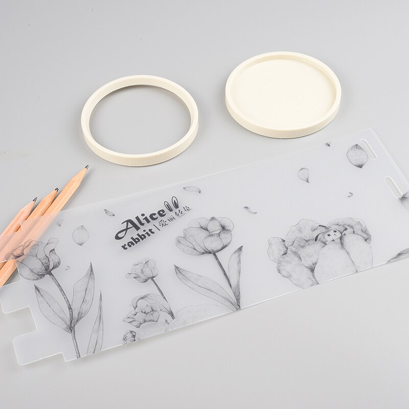 Japanese Stationery 4Pcs/lot Cute DIY Pen Holder Detachable Desk Organizer Student PP Cylindrical Pencil Container