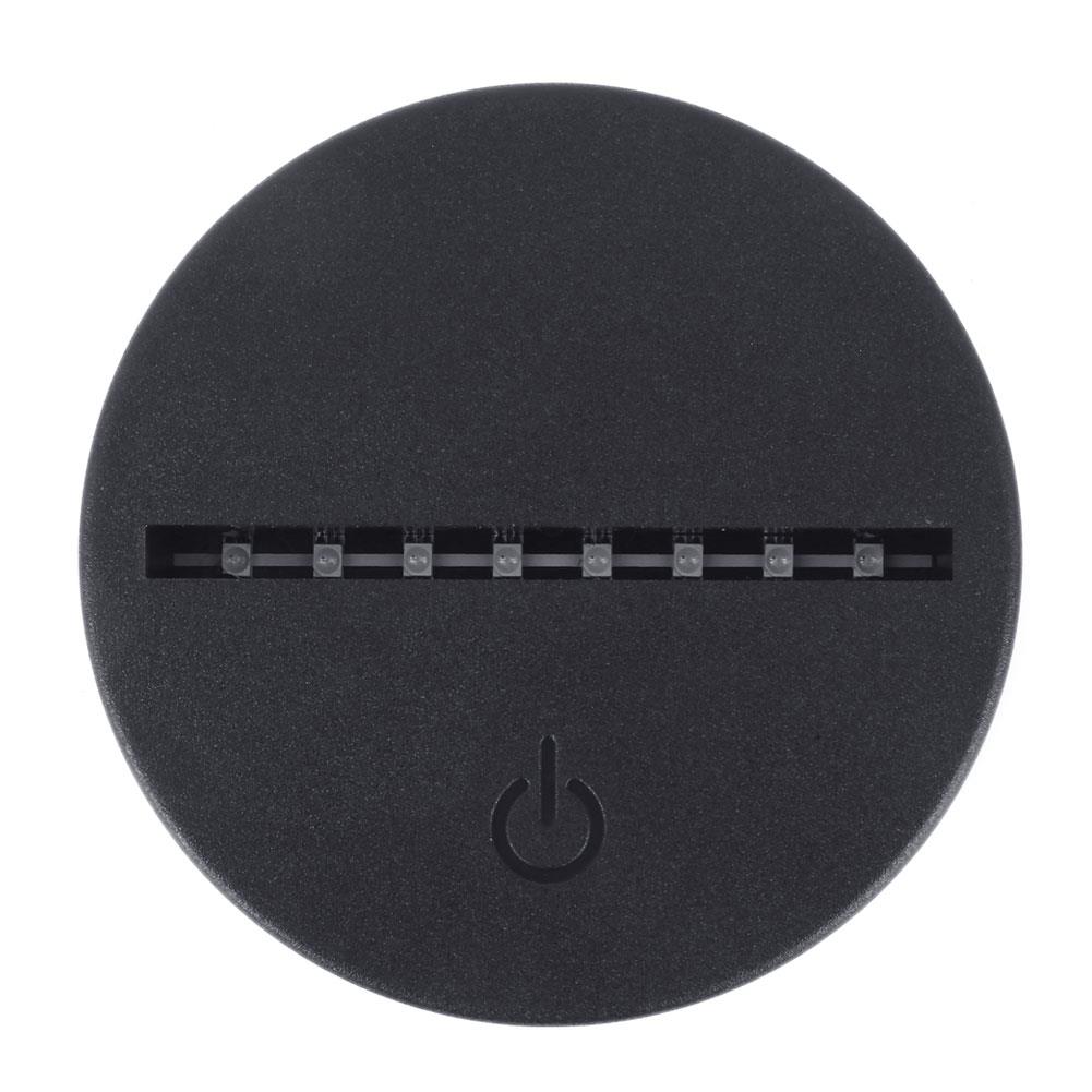 with Remote Control Lamp Holder Night Light Lighting Fixture Romantic Touch Lamp Bases Light Base Display Luminous Modern