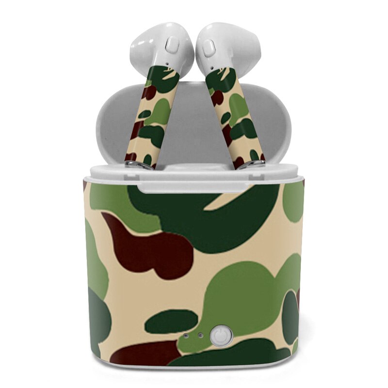 I7s TWS Camouflage Aufkleber 3M PVC-Material DIY Zubehör für I7s TWS Bluetooth Drahtlose Kopfhörer: 283