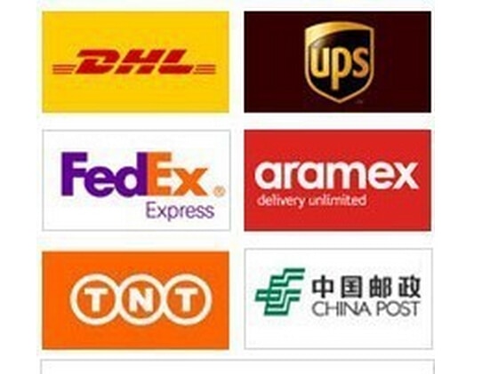 Dhl fedex ups ems kina post luftpakke tnt etc fjerntliggende område avgifter