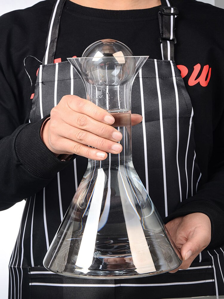 European-Style Crystal Glass Electroplating Rose Gold Water Jug American Decanter Wine Set