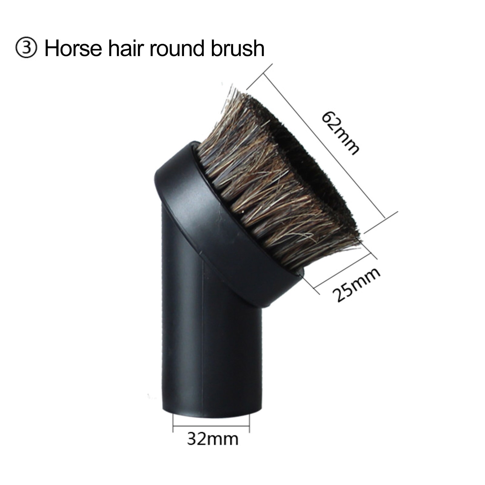 6 In 1 Universal Vacuum Nozzle Suction Brush Head for 32mm & 35mm Vacuum Cleaner Parts Accessories Crevice Tool for Bed Sofa