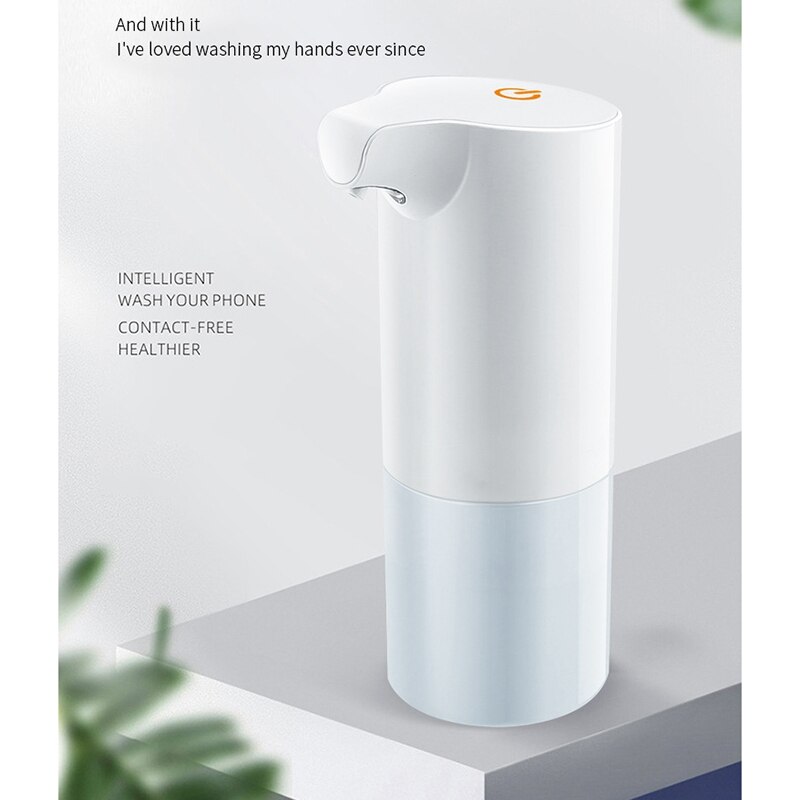 Automatic Foam Soap Dispenser Pressless Foaming 300ML Sensor Hands-Free Automatic Soap Pump for Bathroom Kitchen