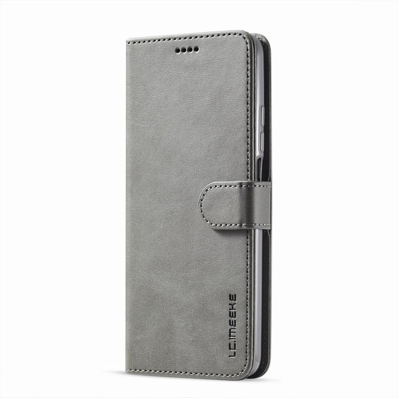 Coque portefeuille à rabat en cuir, étui pour Samsung Galaxy A51 4G A515 A515F SM-A515F/DSM 5G SM-A516B/DS M40S: A51 5G A516B / gray