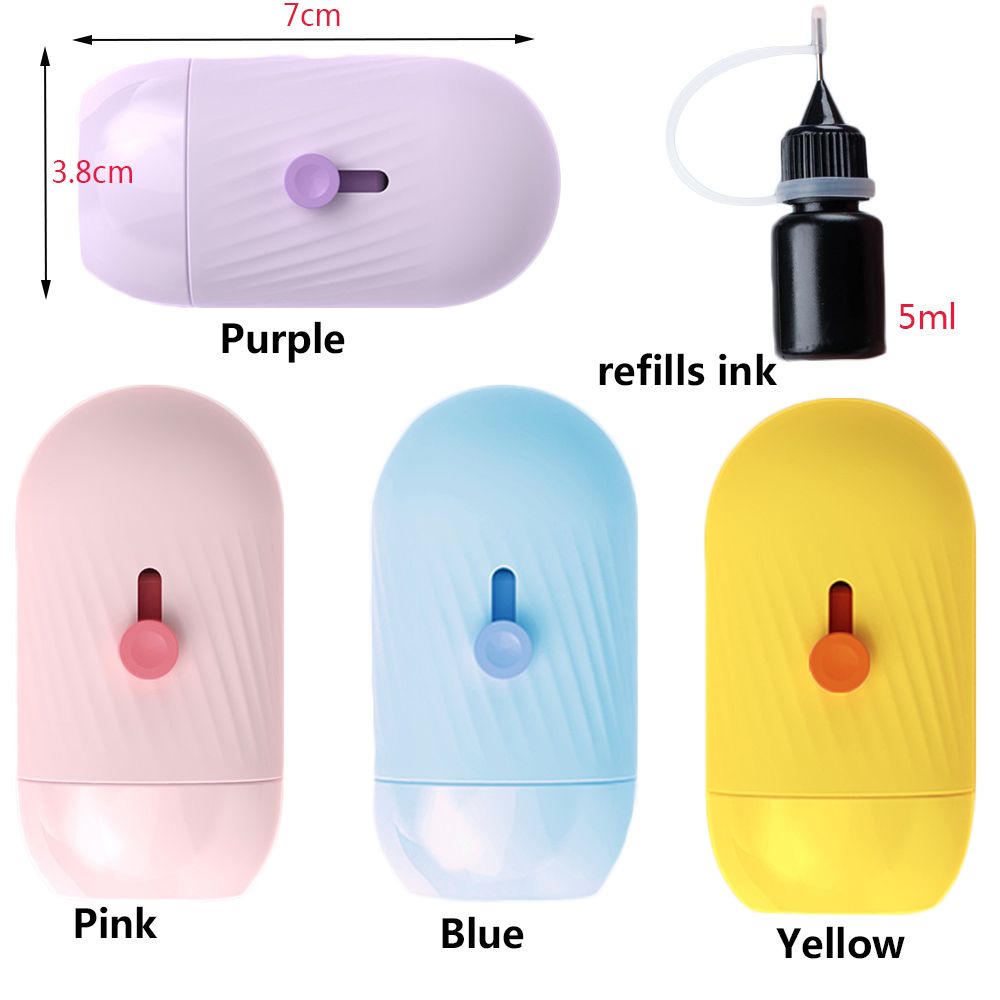 Practical Privacy Security Stamp Self-Inking Confidential Seal Messy Code Theft Protect Protect Tool Information Eliminator