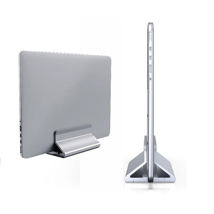 Verticale Verstelbare Laptop Stand Aluminium Draagbare Notebook Mount Ondersteuning Base Houder Voor Macbook Pro Air Accessoire