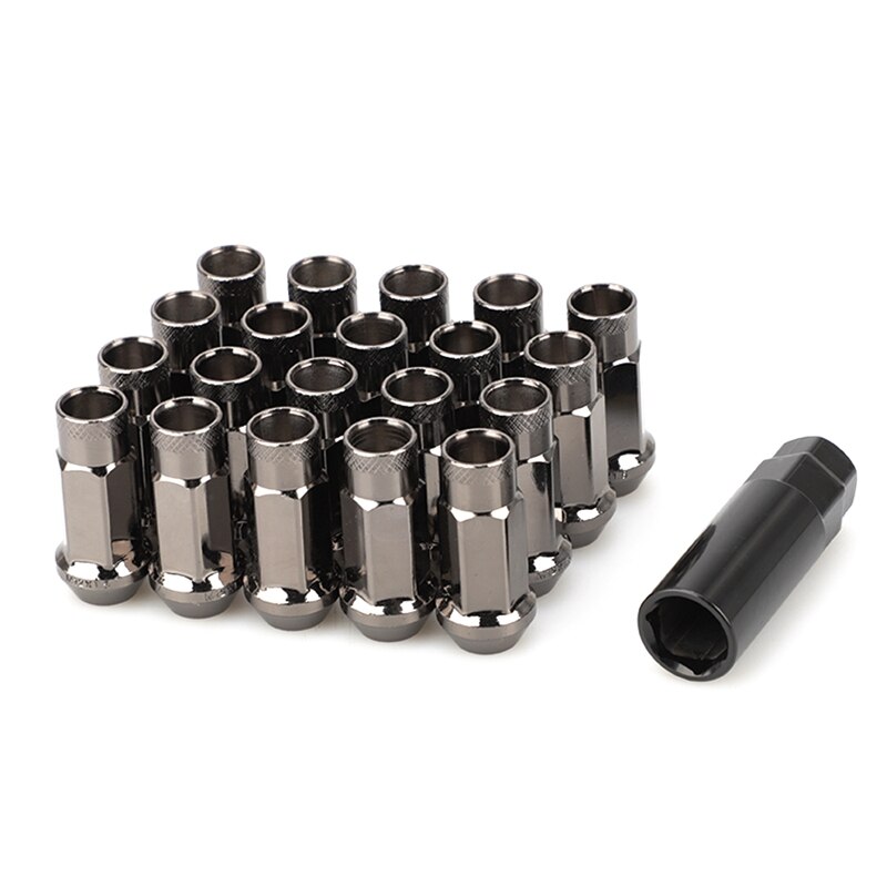 5 Wielmoeren M12 X 1,5 Voor Jaguar XF, XE, F-Type, XJ, XK - Koudgewalst Koolstofstaal, 38mm Lang, 60° Conus