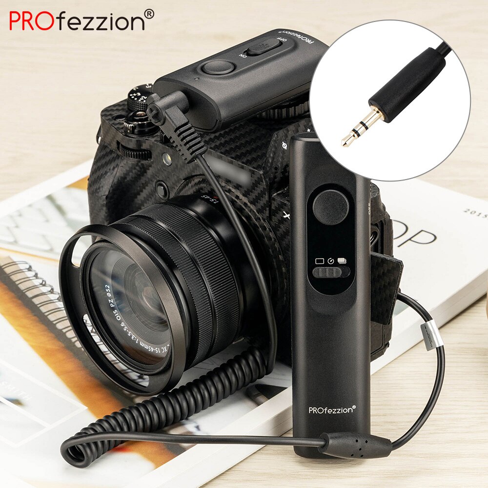 Caméra 2 en 1 avec télécommande sans fil, accessoires de déclencheur pour Fuji Fujifilm X100V X100F X100T remplace RR-100